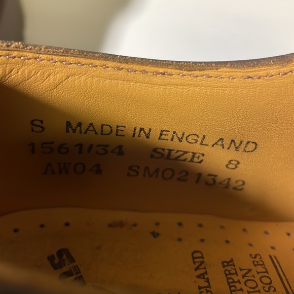 Dr. Martens mens 8 dark brown platform leather The Original air fusion shoes EUC - Picture 3 of 7